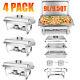 4 Pack 9.5 Qt Stainless Steel Chafer Chafing Dish Sets Catering Food Warmer Us