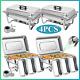 4 Pack Stainless Steel Chafing Dish Sets Catering Bain Marie Food Warmer 8qt New