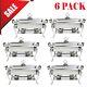 6 Pack Catering Classic Stainless Steel Chafer Chafing Dish Set 8 Qt Buffet Full