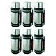Brentwood Vacuum Bottle Thermos 1 Liter Stainless Steel Wide Mouth Handle 6 Pack