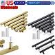 Stainless Steel Kitchen Square Cabinet Handles Black Gold T Bar Drawer Pulls Lot