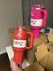 Stanley 40oz Cosmo Pink /target Red 2 Pack! Valentine's Day! In Hand Fast Ship